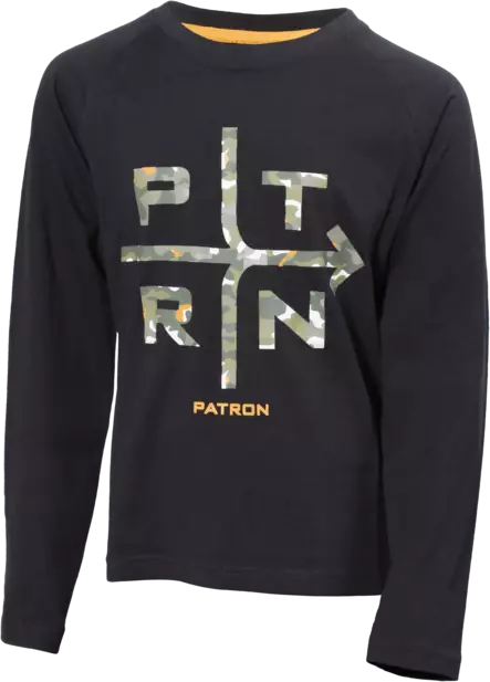 LASTEN TRIKOOPAITA 140CM GILLIE MUSTA - Collegepaidat - 2033 - 1