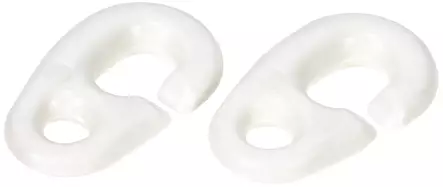 LIPPULUKKO 2KPL MUOVI VALKOINEN - Lipputangot, liput ja tarvikkeet - 2043 - 1