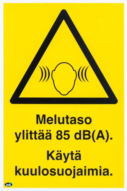 OPASTE 200X300 MELUTASO YLITTÄÄ 85DB KÄYTÄ KUULOSU - Kilvet, opasteet ja liikenteenohjaus - 973 - 1