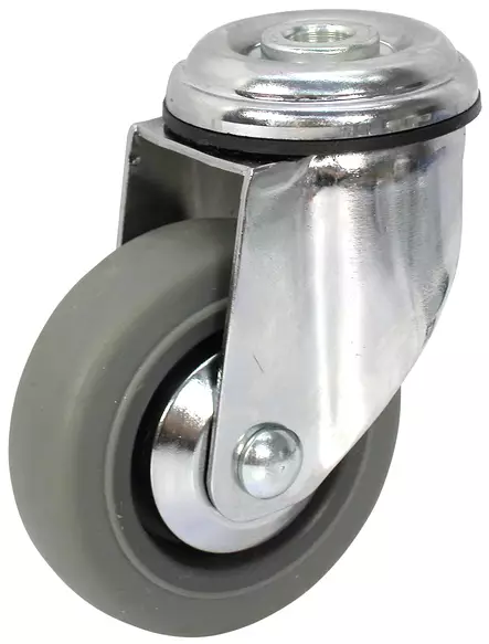 PYÖRÄ VAUNUN KÄÄNT.80MM HARMAA - Kalustepyörät - 1203 - 1