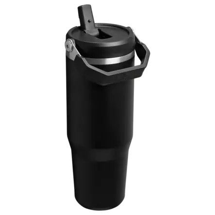 STANLEY ICEFLOW FLIP STRAW TUMBLER 0,89L MUSTA - Juomapullot ja termokset - 6103 - 2