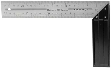 SUORAKULMA 250MM HULT - Suorakulmat ja viivaimet - 443 - 1