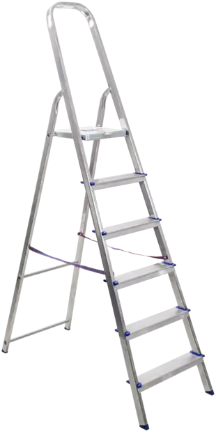 TALOUSTIKAS 6-ASKELMAA ALU 1270MM ALFA - Tikkaat - 3143 - 1