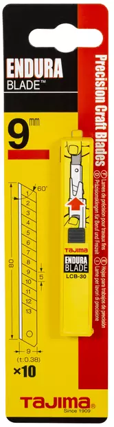 VARATERÄT 9MM KATKOTERÄVEITSELLE 10KPL - Katkoteräveitset ja terät - 1643 - 1