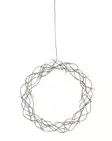 AIRAM MERLIN LED-VALOKRANSSI 30CM HOPEA IP20 - Jouluvalot ja kausivalot - 9623 - 1