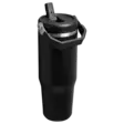 STANLEY ICEFLOW FLIP STRAW TUMBLER 0,89L MUSTA - Juomapullot ja termokset - 6103 - 2