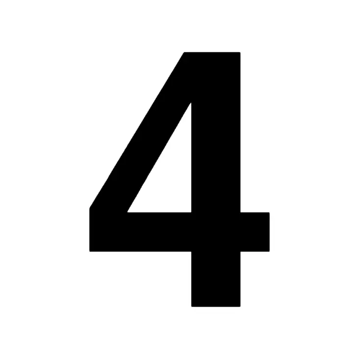 IRTONUMERO 4 TARRA 100MM - Kilvet, opasteet ja liikenteenohjaus - 174 - 1