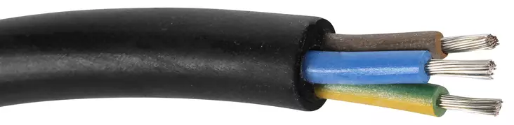 KUMIKAAPELI H07RN-F 3X2,5MM - Kaapelit, johdot ja johtokourut - 984 - 1
