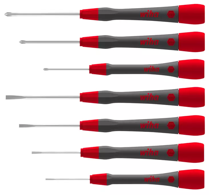 MICRORUUVITALTTASRJ 7-OS. URA 1,5-3/PH00-PH1 - Ruuvauskärjet ja ruuvaustarvikkeet - 1644 - 1