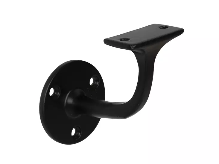 PISLA KAITEENKANNATIN 25/65MM MESSINKIVALETTU/MUS - Kaiteen- ja putkenkannattimet - 5584 - 1