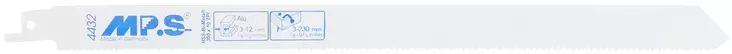 PUUKKOSAHANTERÄ 300MM BIM 10TPI 4432 MULTI 2KPL - Sahanterät - 544 - 1