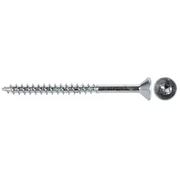 PUURUUVI 6,0x200MM 100KPL UK 2,236KG/PKT TX30 - Yleisruuvit ja puuruuvit - 8874 - 1