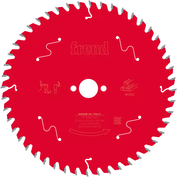 SIRKKELINTERÄ 190X2,4X20MM Z48 - Pyörösahanterät - 2864 - 1