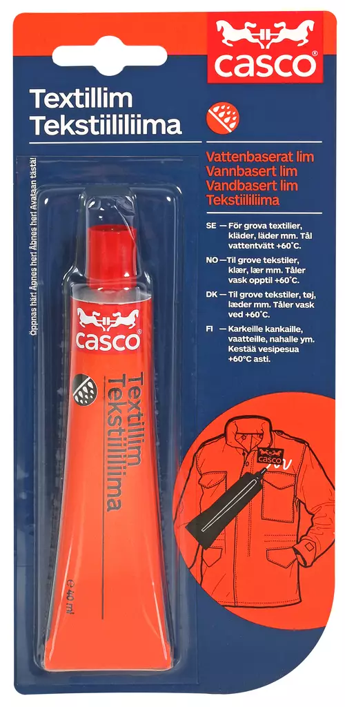 TEKSTIILILIIMA 40ML - Liimat, lukitteet ja tiivistäminen - 1734 - 1
