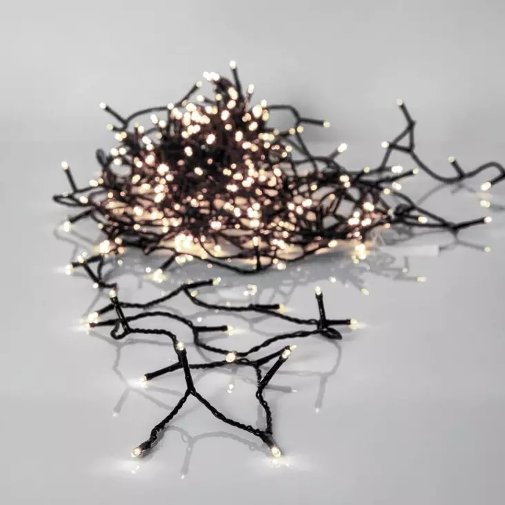 VALOSARJA CRISPY ICE WHITE 360 LED 25.6M IP44 - Jouluvalot ja kausivalot - 9714 - 1
