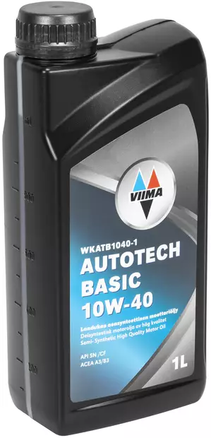AUTOTECH BASIC 10W-40 1L WKATB1040-1 VIIMA - Moottoriöljyt - 3424 - 1