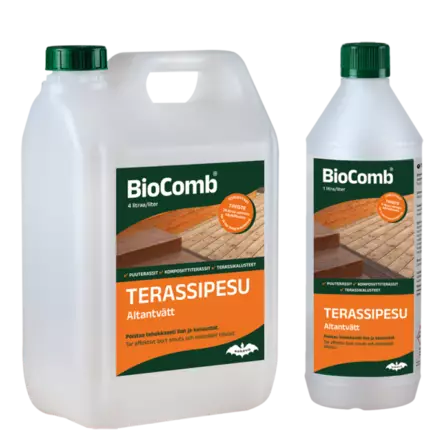 BIOCOMB TERASSIPESU 5L SOKEVA - Maaliohenteet ja pesuaineet - 8204 - 1