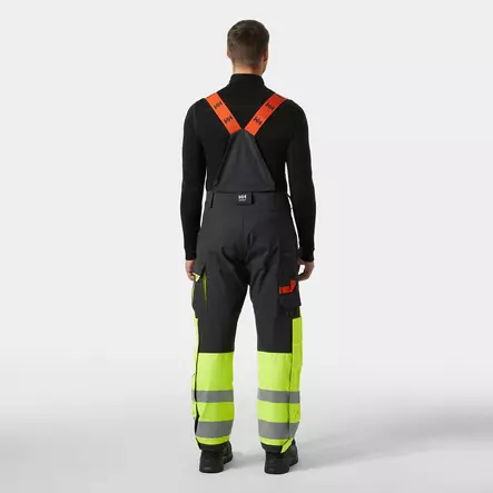 HELLY HANSEN KUORIHOUSUT C48 ALNA 2.0 FL.KELTAINEN/HARMAA - Talvityöhousut - 9044 - 2