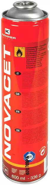 KAASUPATRUUNA PRO/BUT 336G 7/16" NOVACET - Kaasupatruunat - 204 - 1