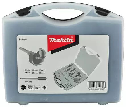 MAKITA PORANTERÄSARJA 25-76MM 6xTERÄT D-36005 - Poranterät - 8904 - 2