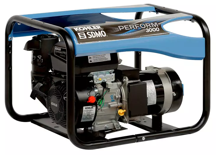AGGREGAATTI 3KW/6HV BENSIINI SDMO PERFORM 3000 KOHLER CH270 - Aggregaatit - 7275 - 1