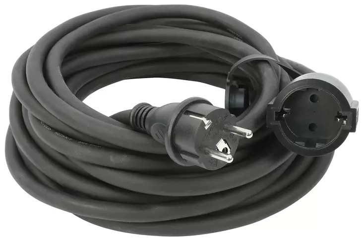 JATKOJOHTO KUMI 10M 230V 2,5X3H07RN - Jatkojohdot, kelat ja tarvikkeet - 1235 - 1