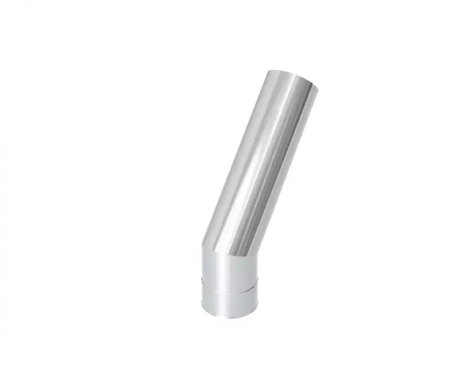 JEREMIAS SAVUPUTKI 45° MUTKA 115mm ø RST - Savupiiput - 6795 - 1