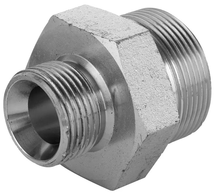 KAKSOISNIPPA BSP 1/2-1/2 ULKOKIERRE - Letkuliittimet - 665 - 1