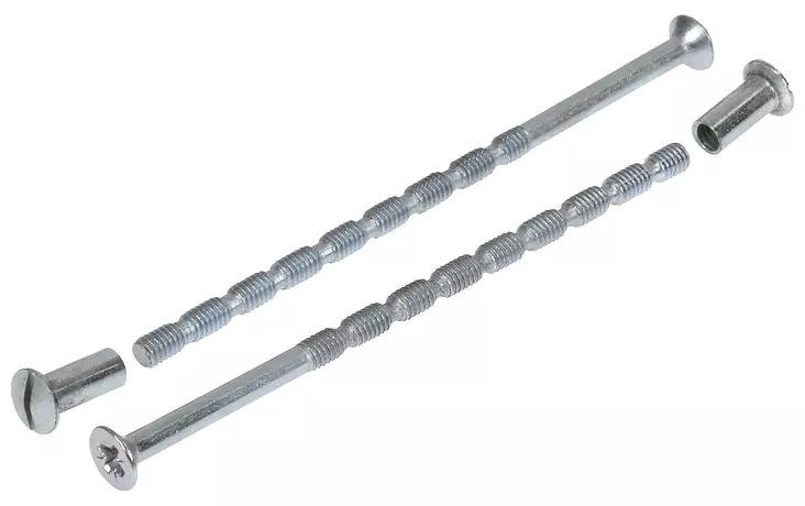 KATKOURARUUVI M5X90 FIX1217 SINK. 2KPL/PKT - Lukko- ja avaintarvikkeet - 3885 - 1