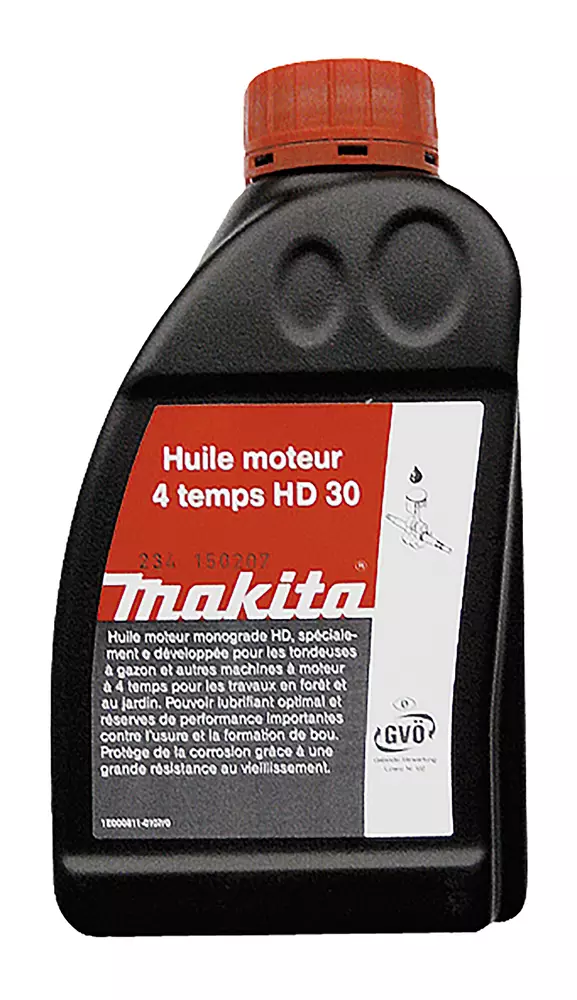 MAKITA 4-TAHTIÖLJY 0,6L HD30 - Pienkonepolttoaineet ja öljyt - 8965 - 1