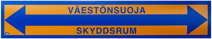 OPASTE VSS-VIITTAKILPI 550X100 TARRA - Kilvet, opasteet ja liikenteenohjaus - 1295 - 1