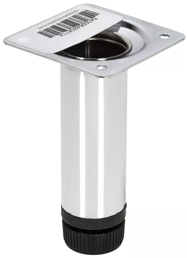 PUTKIJALKA 100 X 30MM PYÖREÄ - Kalustejalat - 2375 - 1