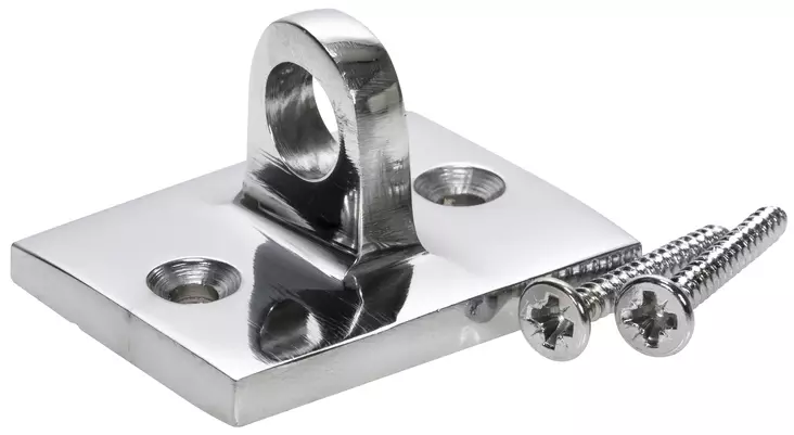 SEINÄLAATTA KROMI 36MM - Köydet, kiinnitysliinat ja narut - 585 - 1