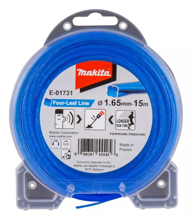 SIIMA 1,65MM 15M E-01731 MAKITA NELIAPILA SININEN - Konetarvikkeet - 5265 - 1