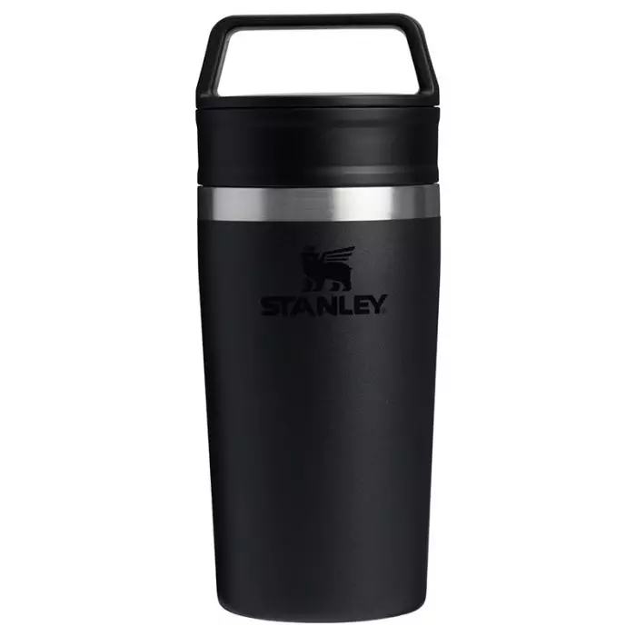 STANLEY CAFE-TO-GO TRAVEL MUG 0,35L MUSTA - Juomapullot ja termokset - 9675 - 1