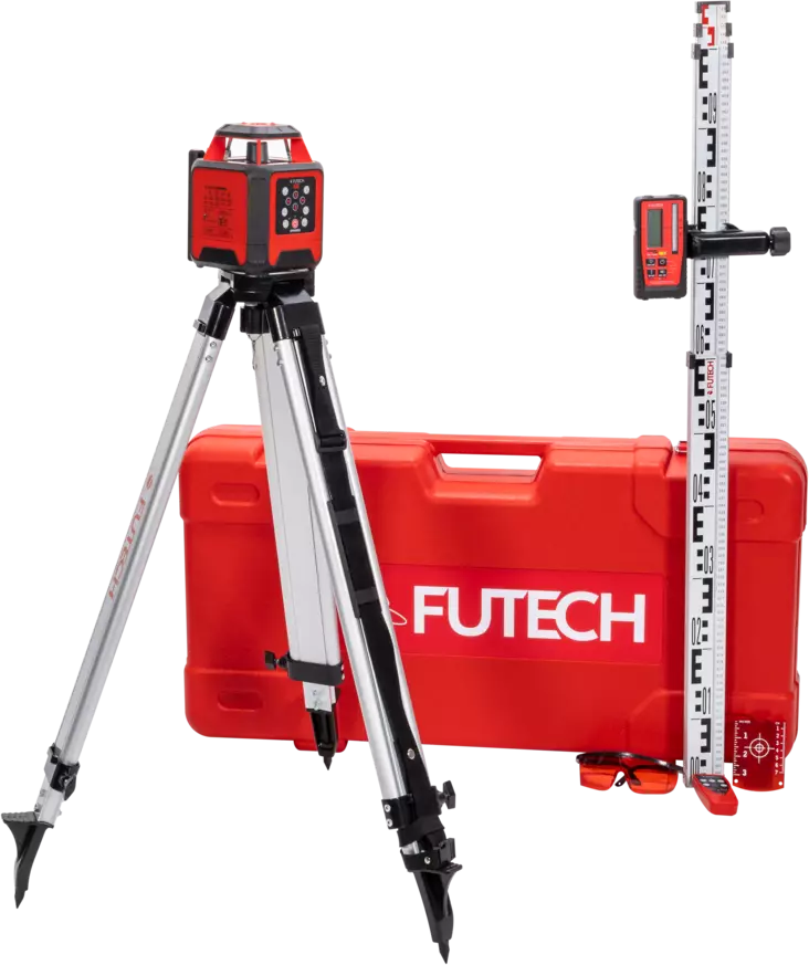 TASOLASER SPINNER RED + MM VASTAANOTIN + LAUKKU - Lasermittalaitteet - 2175 - 1