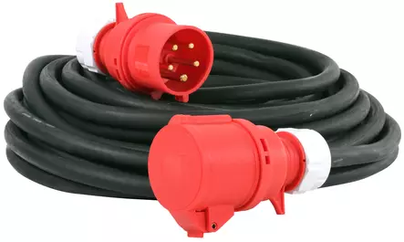 JATKOJOHTO VOIMAVIRTA CRX1026 20M 32A 6,0X5H07RN-F - Jatkojohdot, kelat ja tarvikkeet - 3195 - 1