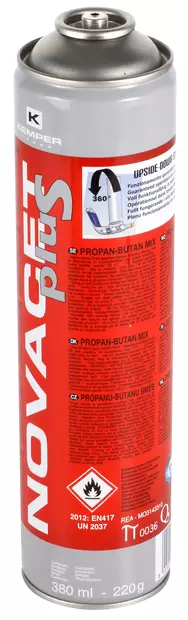 KAASUPATRUUNA PRO/BUT 220G 7/16" NOVACET PLUS - Kaasupatruunat - 1075 - 1