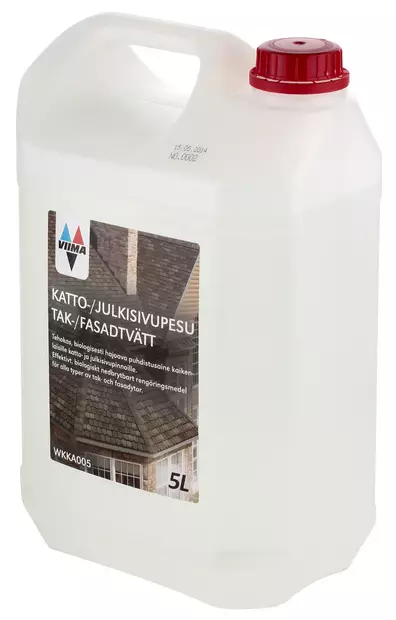 KATTO- JA JULKISIVUPESUAINE 5L - Maaliohenteet ja pesuaineet - 2565 - 1