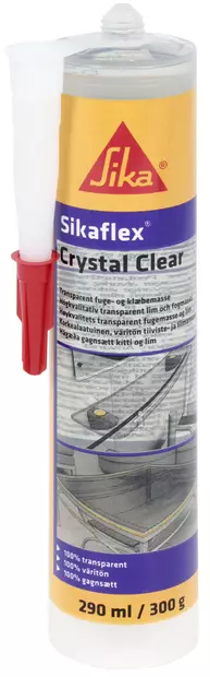 LIIMATIIVISTEMASSA KIRKAS 300ML SIKAFLEX 112 - Liimat, lukitteet ja tiivistäminen - 2025 - 1