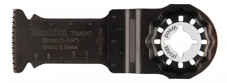 MAKITA MONITOIMIKONEEN BiM SAHANTERÄ NAULAISELLE PUULLE 32MM E-25856 - Monitoimileikkurin terät - 5625 - 1
