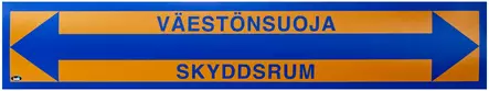 OPASTE VSS-VIITTAKILPI 550X100 TARRA - Kilvet, opasteet ja liikenteenohjaus - 1295 - 1