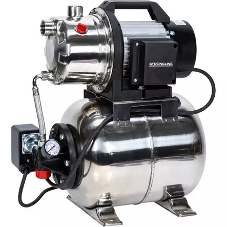 PAINEVESIAUTOMAATTI 1300W / 230V INOX - Kastelutarvikkeet ja letkuliittimet - 8715 - 1