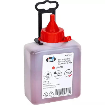 PULVERIVÄRI 250G IKH7302 PUNAINEN - Värilangat - 3215 - 1