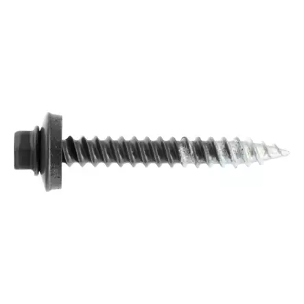 SANEERAUSKATERUUVI 6,3X50MM RR23 TUMMANHARMAA 100KPL/LTK - Kateruuvit - 5855 - 1