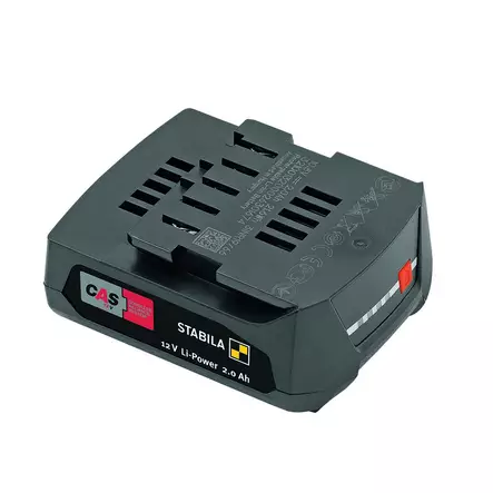 STABILA CAS AKKU 12V 2,0Ah LI-POWER SB19625 - Lasermittalaitteet - 9665 - 1