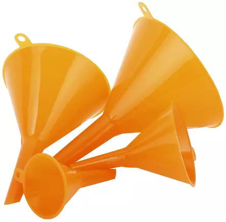 SUPPILOSARJA 50/70/95/115MM - Mittakannut, suppilot ja tippakannut - 1825 - 1