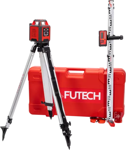 TASOLASER SPINNER RED + MM VASTAANOTIN + LAUKKU - Lasermittalaitteet - 2175 - 1