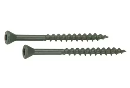 TERASSIRUUVI 4,2X55MM TX20 VIHREÄ 200KPL/PKT AISI410 - Terassiruuvit - 8375 - 1