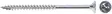 PUURUUVI 6,0X90MM TX30 UPPO ZN 100KPL/LTK - Yleisruuvit ja puuruuvit - 4025 - 1